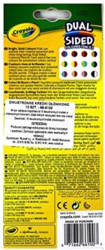 CRAYOLA Dual-Sided Coloured Pencils – 12 Count, 24 Colours for Kids - Image 4