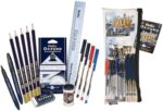 Helix Oxford Large Filled Pencil Case – Complete School Stationery Set