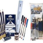 Helix Oxford Large Filled Pencil Case – Complete School Stationery Set