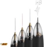 BIC 4 Colours Multicolour Pen & Mechanical Pencil Combo – Refillable HB Lead - Image 3