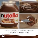 Nutella Hazelnut Chocolate Spread – 350g, Smooth & Creamy, Classic Chocolate & Hazelnut Spread - Image 2
