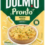 DOLMIO Pronto Pasta Twists – 6 x 200g Pouches, Quick Microwave Pasta Meal, Fusilli