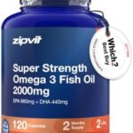 Omega 3 Fish Oil 2000mg, EPA 660mg & DHA 440mg, 120 Softgel Capsules