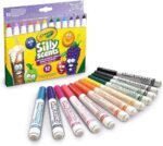 CRAYOLA Silly Scents Broadline Washable Markers –  12 Count, Scented Markers for Kids - Image 3