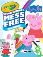 CRAYOLA Peppa Pig Color Wonder Activity Set – 18 Pages & 5 Mess-Free Markers