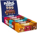 Nakd Raw Fruit & Nut Bars Variety Pack – 18 Bars, 630g, 100% Natural, Vegan & Gluten Free