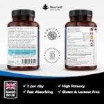 Marine Collagen Type 1 Peptides, 100% Hydrolysed Collagen with Hyaluronic Acid & Vitamin C, 60 Capsules - Image 2