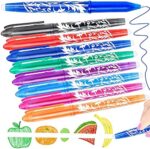 Erasable Gel Pens Pack of 8 – Blue Ink Eraser Pens for School & Office - Image 5