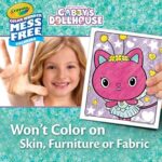 CRAYOLA Color Wonder Gabby's Dollhouse Colouring Set – 18 Pages & 5 Markers, Mess-Free Colouring for Kids - Image 3