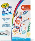 CRAYOLA Color Wonder Mess Free Colouring Pages – 50 Count, Blank Refill Pages for Kids - Image 5