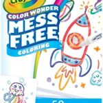 CRAYOLA Color Wonder Mess Free Colouring Pages – 50 Count, Blank Refill Pages for Kids
