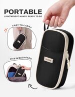 SUNEE Large Capacity Pencil Case with Compartments – Portable School Stationery Organiser - Image 4