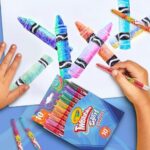 CRAYOLA Swirl Mini Twistable Crayons – Assorted Colours, Pack of 10, Multicolour Swirl Crayons - Image 2