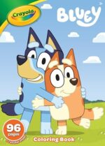 CRAYOLA Bluey Colouring Book – 96 Pages with Bluey Stickers - Image 2