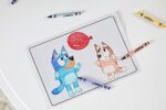 CRAYOLA Bluey Colouring Book – 96 Pages with Bluey Stickers - Image 3