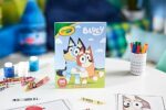 CRAYOLA Bluey Colouring Book – 96 Pages with Bluey Stickers - Image 4