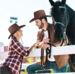 Brown Cowboy Hat for Men & Women – Unisex Western Fancy Dress Hat - Image 2