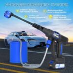 Blucky Cordless Pressure Washer – 6-in-1 Nozzle, 2 Batteries & 5m Hose - Image 2