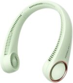 Portable Neck Fan, Hands-Free Bladeless Mini Fan with 360° Cooling, 3-Speed Adjustable Wearable Fan - Image 7