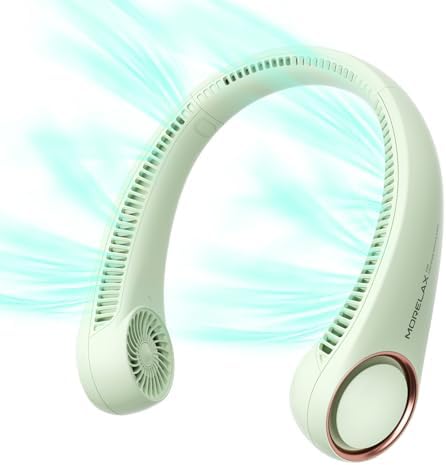 B0DRP8ZXC9-8-1786872986437 Portable Neck Fan, Hands-Free Bladeless Mini Fan with 360° Cooling, 3-Speed Adjustable Wearable Fan - Image 1