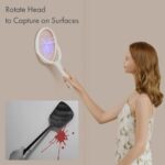 Electric Fly Swatter & Bug Zapper Racket – Rechargeable Mosquito & Fly Killer with Telescopic Pole - Image 7