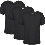 A2Z 4 Kids Boys & Girls T-Shirt 3-Pack – 100% Cotton V-Neck Short Sleeve Tops, Casual Fit, Ages 2–13