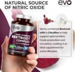 Beetroot & L-Citrulline Complex 10,000mg, High Strength Nitric Oxide Supplement, 180 Vegan Capsules - Image 6