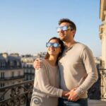 Absolute Eclipse Solar Eclipse Glasses – ISO 12312-2 & CE Certified, 1 Pack, Paper Cardboard Frame for Kids & Adults - Image 2