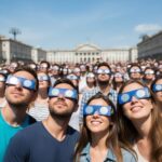 Absolute Eclipse Solar Eclipse Glasses – ISO 12312-2 & CE Certified, 1 Pack, Paper Cardboard Frame for Kids & Adults - Image 3