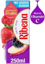 Ribena Summer Fruits No Added Sugar Juice – 6 x 250ml Cartons, Rich in Vitamin C, Ready to Drink - Image 4