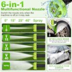 VOERJIA 21V Cordless Pressure Washer – 70 Bar, 2 x 4.0Ah Batteries & 6-in-1 Nozzle - Image 6