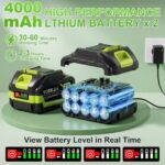VOERJIA 21V Cordless Pressure Washer – 70 Bar, 2 x 4.0Ah Batteries & 6-in-1 Nozzle - Image 4