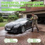 VOERJIA 21V Cordless Pressure Washer – 70 Bar, 2 x 4.0Ah Batteries & 6-in-1 Nozzle - Image 3