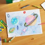 CRAYOLA Mega Mix Colour Tub – 90+ Pieces, Crayons, Markers, Pencils, Paints & Colouring Book - Image 3