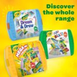 CRAYOLA Mega Mix Colour Tub – 90+ Pieces, Crayons, Markers, Pencils, Paints & Colouring Book - Image 2