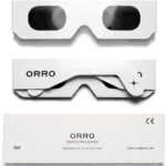 ORRO 40mm Solar Eclipse Glasses – 2/6/12 Pack, ISO 12312-2:2015 Tested, CE Marked Solar Viewers
