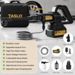 Cordless Pressure Washer – Portable Battery-Powered Jet Washer with 2 Batteries & 6-in-1 Nozzles - Image 4