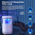 USB Electric Bug Zapper, Mosquito & Fly Trap, UV Light Insect Killer for Indoor Home, Bedroom, Kitchen, Office & Camping - Image 5