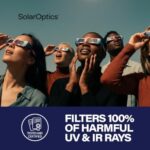 Solar Optics Solar Eclipse Glasses – 2 Pack with Phone Filters, ISO 12312-2 & CE Certified Sun Viewers - Image 5