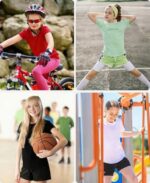 DOCUMO Girls Quick-Dry Sports T-Shirt – Short Sleeve Crew Neck Athletic Top for Running, Gym & Everyday Wear - Image 5