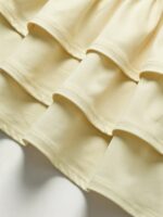SHEIN Tween Girls Ruffle Tube Top Dress, Layered Summer Vacation Casual Dress - Image 3
