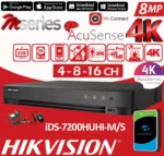 Hikvision 8MP 4K ColorVu CCTV Camera with Audio Mic Night Vision DVR System - Image 7