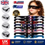 10x Solar Eclipse Glasses CE ISO Certified – Safe Sun Viewing Glasses UK 2026