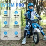EVERCROSS EV12M Pro 300W Kids Electric Dirt Bike – 25km/h Off-Road Motorbike