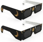 Solar Eclipse Glasses 2 Pack – ISO 12312-2 CE Certified Safe Sun Viewing 2026