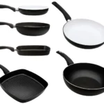 Induction Hob Frying Pan Griddle Square Round Non stick Ceramic Pot Home Kitchen