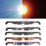 1-50-100pcs Solar Eclipse Glasses CE ISO Certified – Safe Sun Viewing Glasses UK - Image 2
