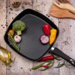 Induction Hob Frying Pan Griddle Square Round Non stick Ceramic Pot Home Kitchen - Image 4