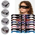 1-50-100pcs Solar Eclipse Glasses CE ISO Certified – Safe Sun Viewing Glasses UK - Image 5