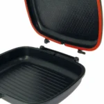 NGT DOUBLE GRILL PAN NON STICK CONNECT PAN CARP FISHING COOKING CAMPING TACKLE - Image 5